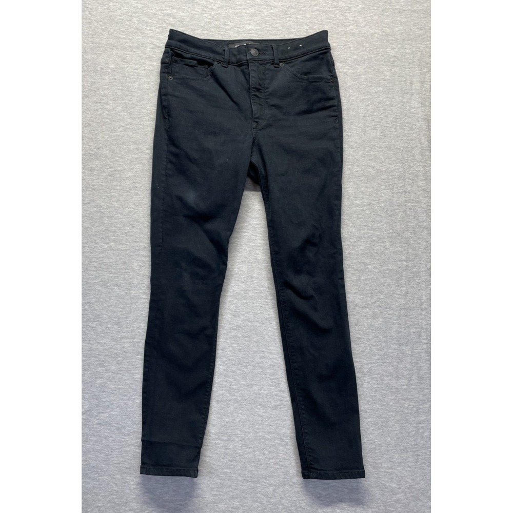 Express Perfect High Rise Ankle Legging Jeans‎ Womens 8 Black Denim Skinny Leg